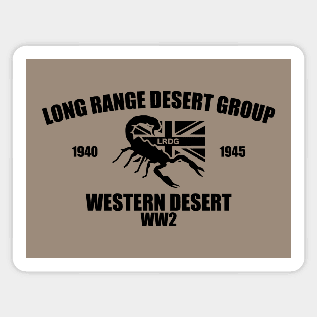 Long Range Desert Group Sticker by Firemission45